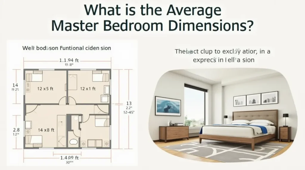 Average Master Bedroom Dimensions